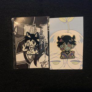 OMOCAT Art Pin LOT